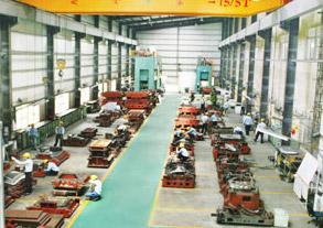 N/C machining production line