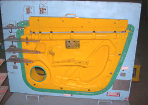 ドアパネルの組立部品検具